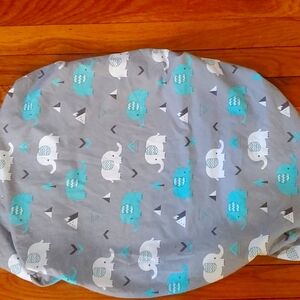 Oval Changing pad cover